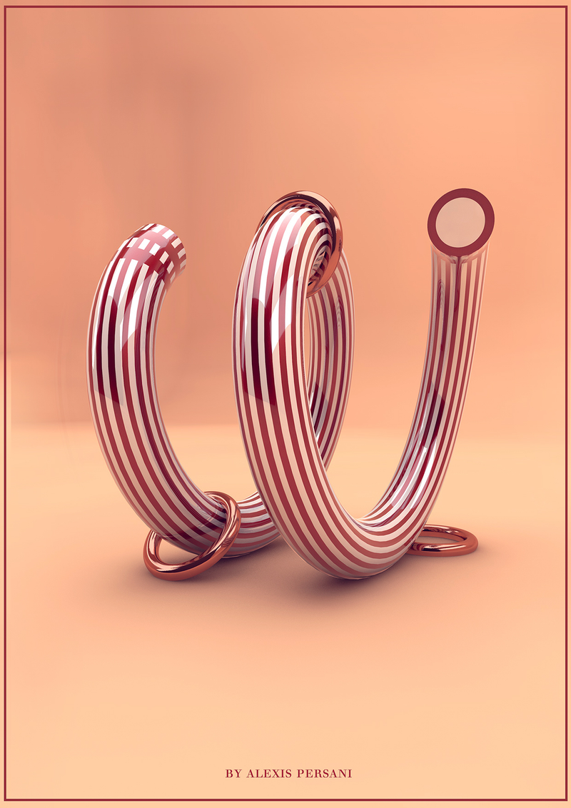 Illustration for article titled The gorgeous alphabet of Alex Persani